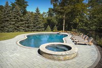 Custom Residential Pool #010 by Pools by Murphy
