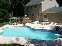 Custom Residential Pool #046 by Pools by Murphy