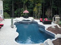 Custom Residential Pool #056 by Pools by Murphy