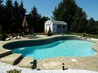 Custom Residential Pool #064 by Pools by Murphy