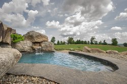 Custom Residential Pool #076 by Pools by Murphy