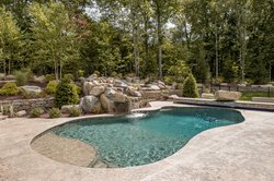 Custom Residential Pool #080 by Pools by Murphy