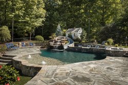 Custom Residential Pool #086 by Pools by Murphy