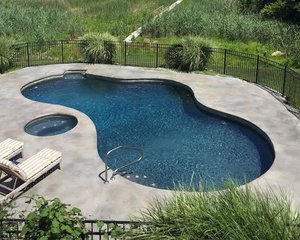 Custom Residential Pool #089 by Pools by Murphy