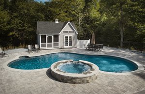 Custom Residential Pool #094 by Pools by Murphy