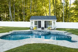 Custom Residential Pool #097 by Pools by Murphy