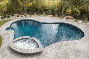 Custom Residential Pool #100 by Pools by Murphy