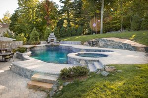 Custom Residential Pool #101 by Pools by Murphy