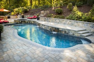 Custom Residential Pool #102 by Pools by Murphy