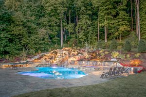 Custom Residential Pool #104 by Pools by Murphy